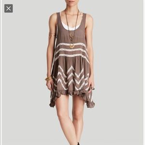 Free People Womens Voile Trapeze Slip